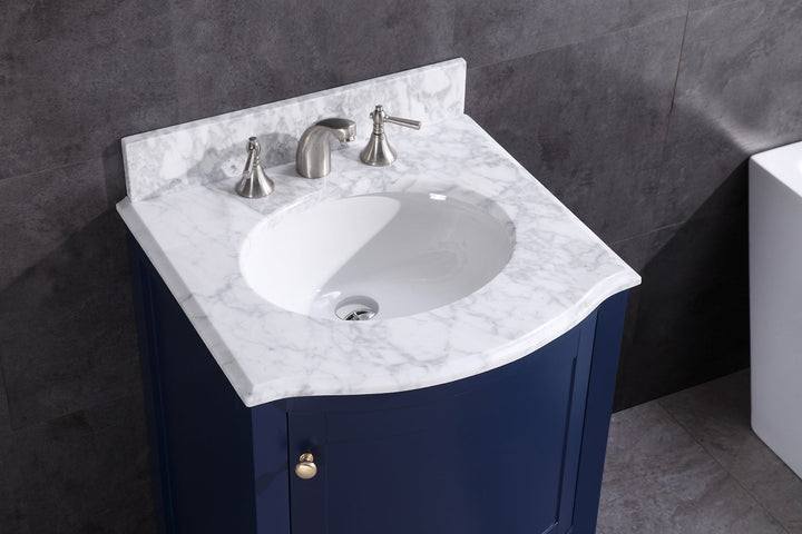 Legion Furniture 24" Blue Bathroom Vanity Without Mirror - Pvc - WT9309-24-B-PVC