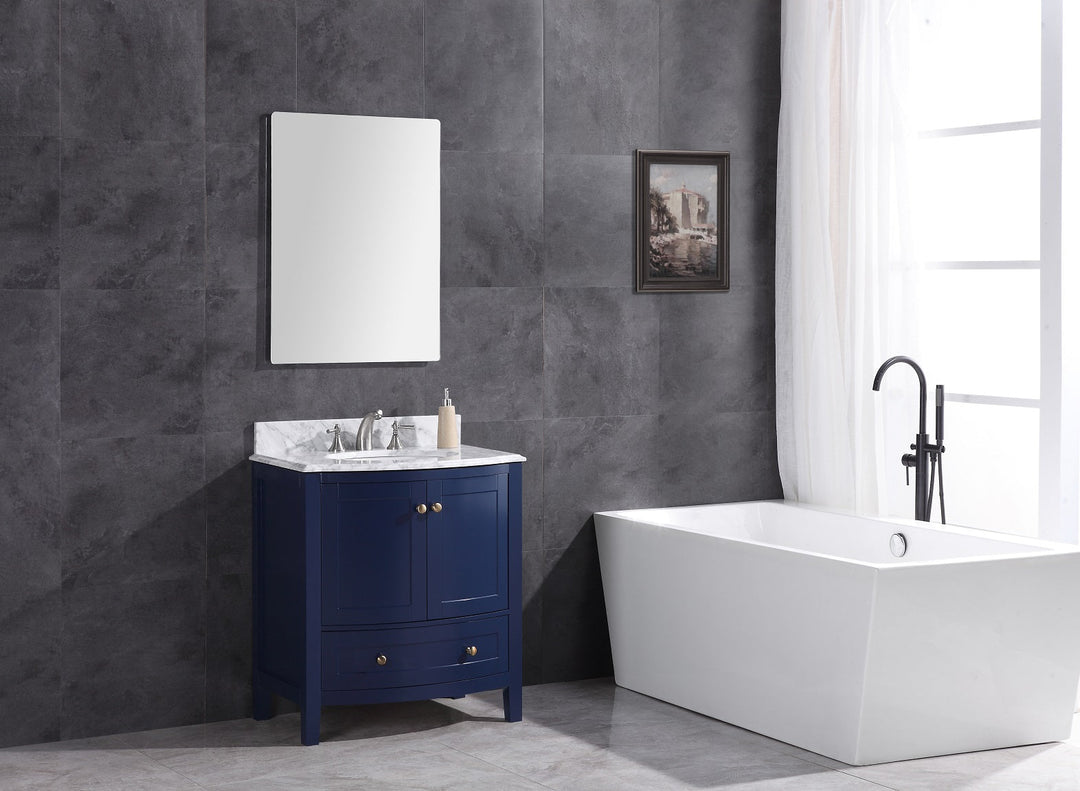 Legion Furniture 30" Blue Bathroom Vanity - Pvc - WT9309-30-B-PVC