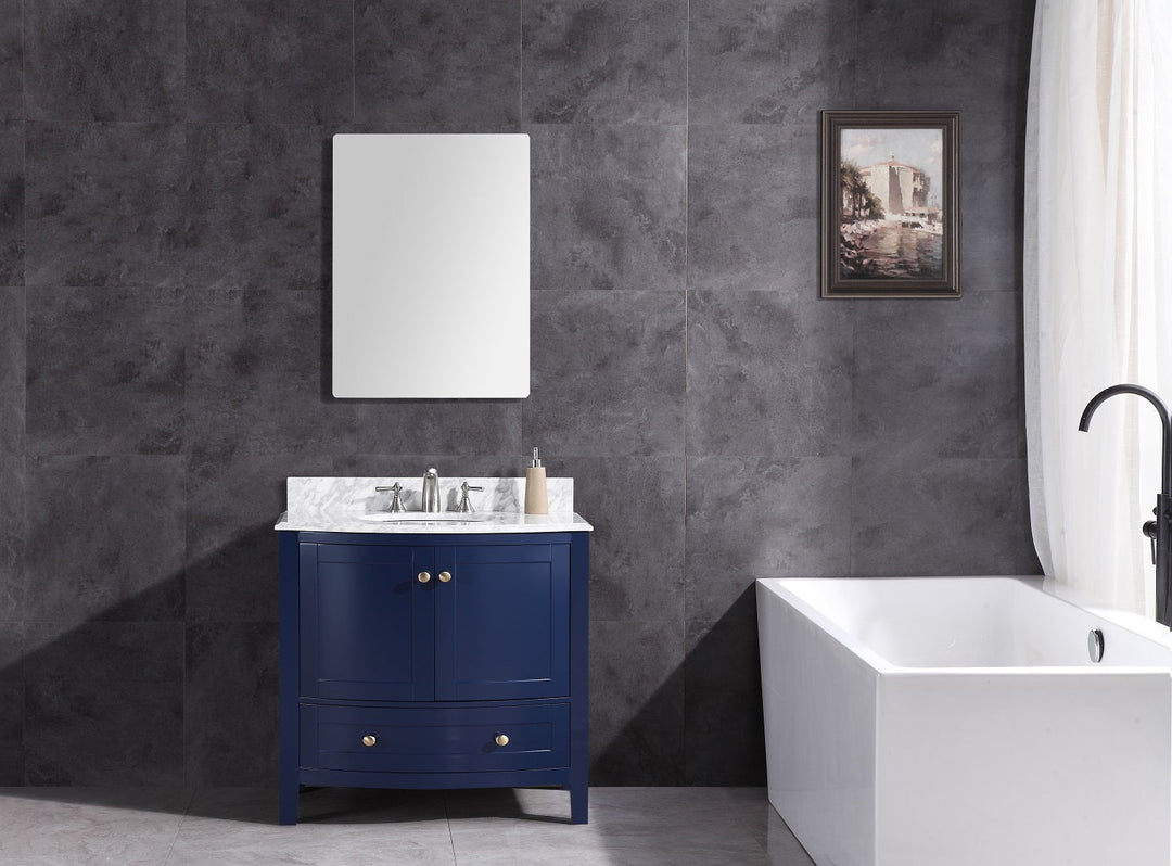 Legion Furniture 36" Blue Bathroom Vanity WT9309-36-B-PVC