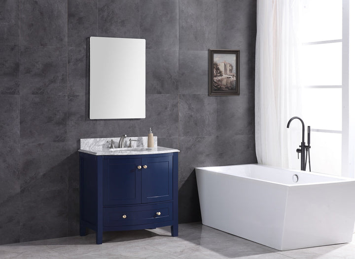 Legion Furniture 36" Blue Bathroom Vanity WT9309-36-B-PVC