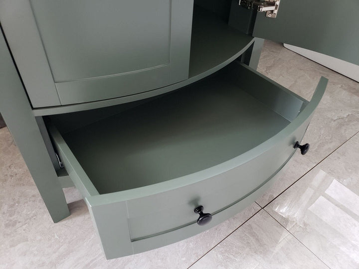 Legion Furniture 36" Pewter Green Bathroom Vanity - Pvc - WT9309-36-PG-PVC