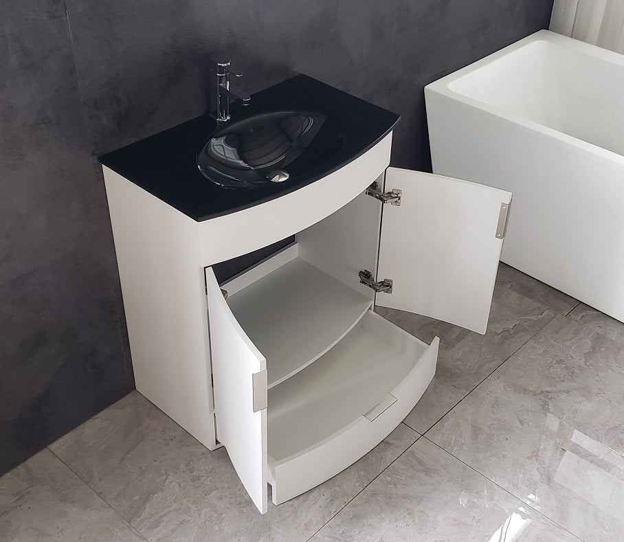 Legion Furniture 30" White Bathroom Vanity - Pvc - WTM8130-30-W-PVC
