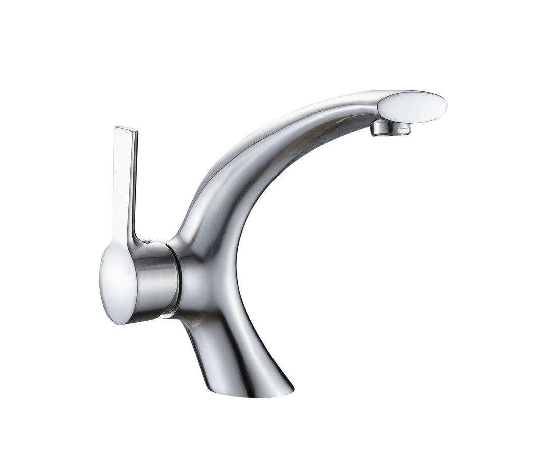 Legion Furniture ZL10165T2 Series Faucet in Brushed Nickel with Pop-up Drain