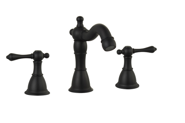 Legion Furniture ZL20518 Series Faucet in Matt Black with Pop-up Drain