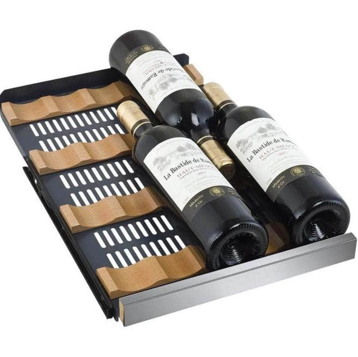 Allavino 15" Wide FlexCount II Tru-Vino 30 Bottle Single Zone Stainless Steel Right Hinge Wine Refrigerator (VSWR30-1SR20)