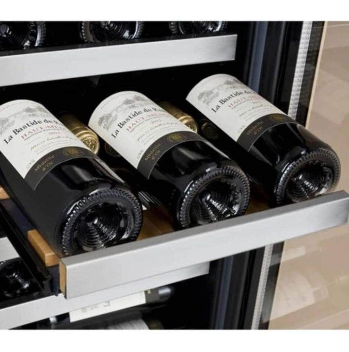Allavino 15" Wide FlexCount II Tru-Vino 30 Bottle Single Zone Stainless Steel Right Hinge Wine Refrigerator (VSWR30-1SR20)