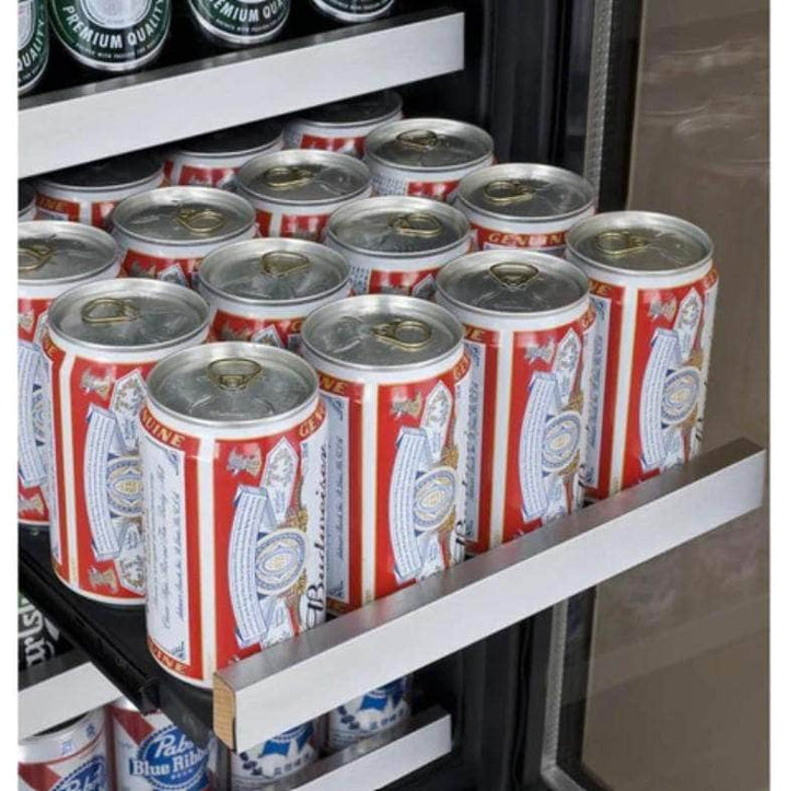 Allavino 15" Wide FlexCount II Tru-Vino Stainless Steel Right Hinge Beverage Center (VSBC15-SR20)