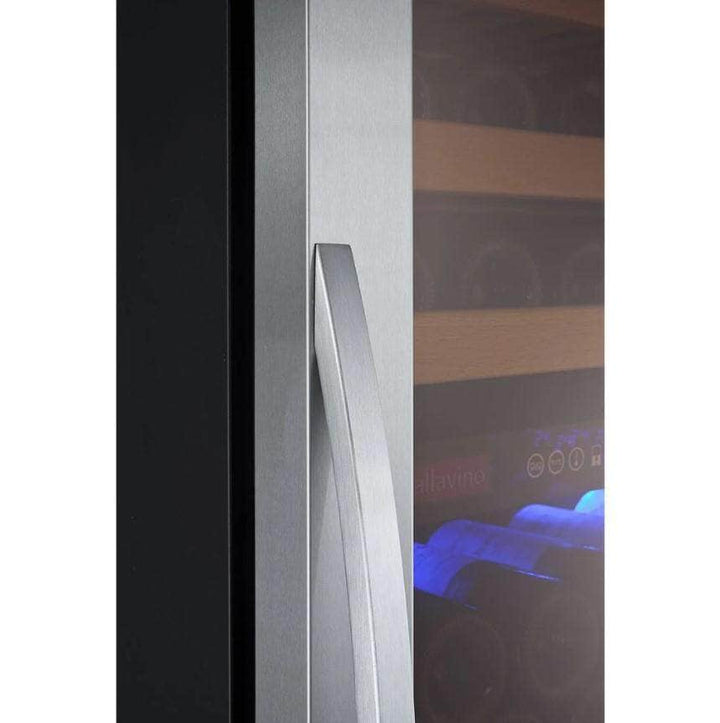 Allavino 24" Wide FlexCount Classic II Tru-Vino 174 Bottle Single Zone Stainless Steel Right Hinge Wine Refrigerator (YHWR174-1SR20)