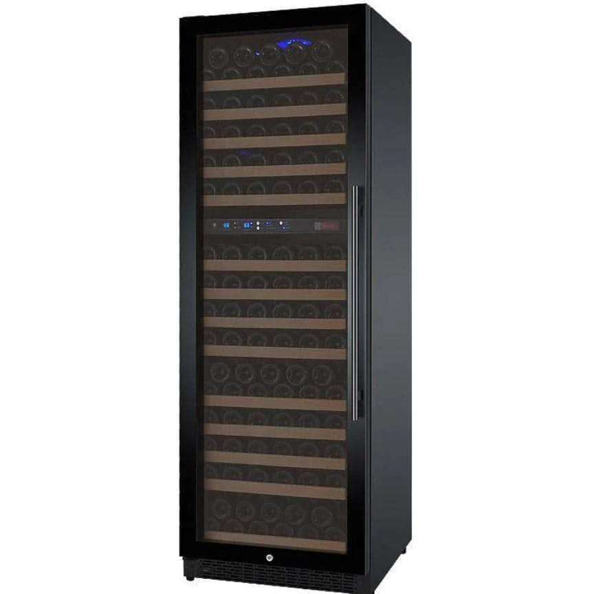 Allavino 24" Wide FlexCount II Tru-Vino 172 Bottle Dual Zone Black Left Hinge Wine Refrigerator (VSWR172-2BL20)