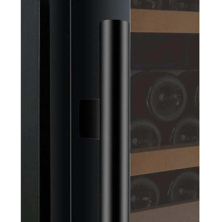 Allavino 24" Wide FlexCount II Tru-Vino 172 Bottle Dual Zone Black Left Hinge Wine Refrigerator (VSWR172-2BL20)