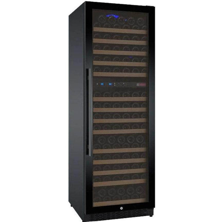 Allavino 24" Wide FlexCount II Tru-Vino 172 Bottle Dual Zone Black Right Hinge Wine Refrigerator (VSWR172-2BR20)