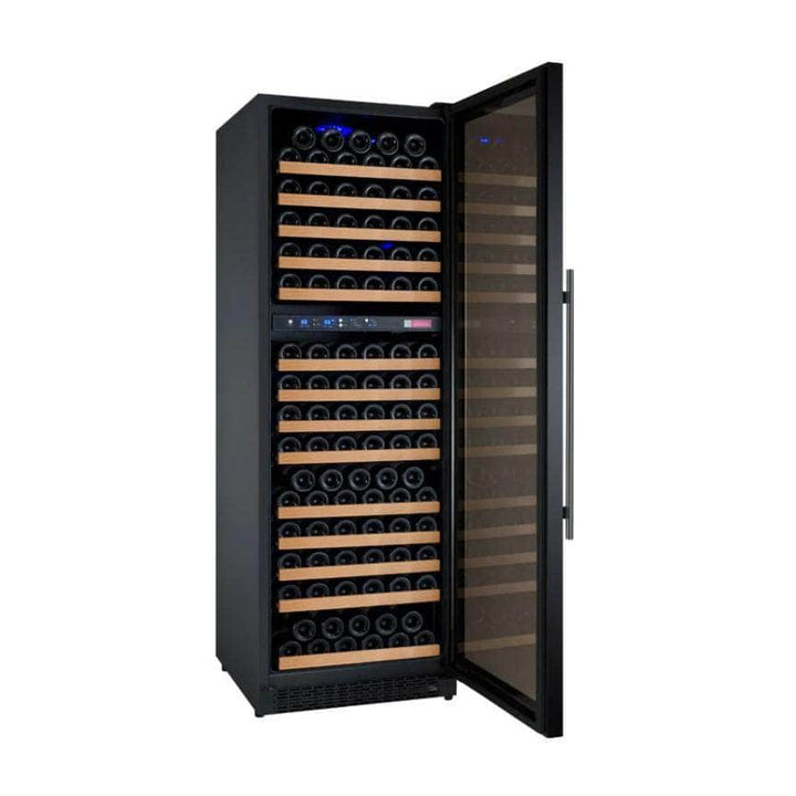 Allavino 24" Wide FlexCount II Tru-Vino 172 Bottle Dual Zone Black Right Hinge Wine Refrigerator (VSWR172-2BR20)
