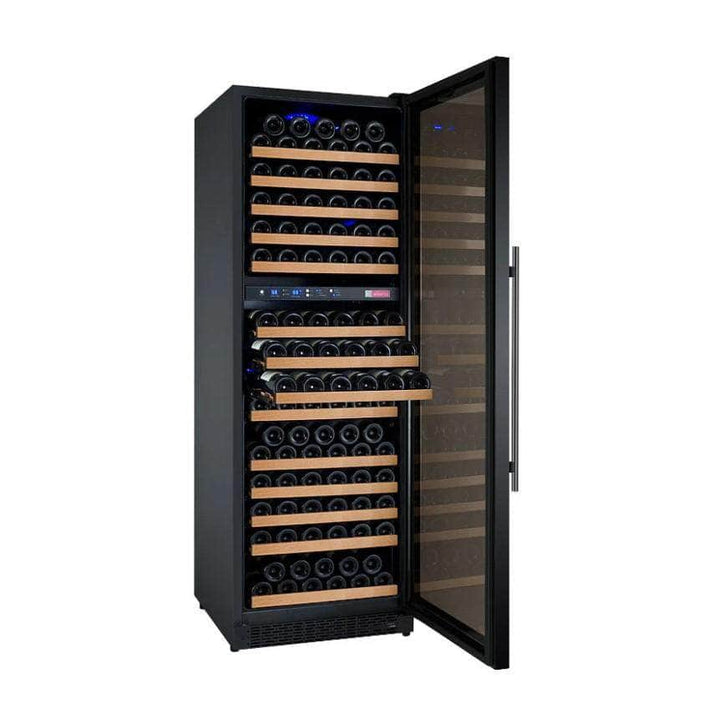 Allavino 24" Wide FlexCount II Tru-Vino 172 Bottle Dual Zone Black Right Hinge Wine Refrigerator (VSWR172-2BR20)