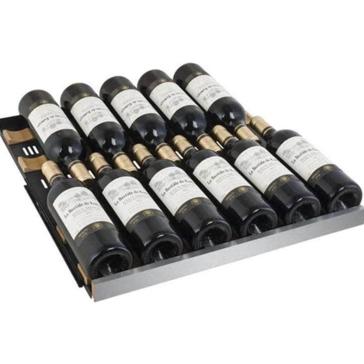 Allavino 24" Wide FlexCount II Tru-Vino 172 Bottle Dual Zone Stainless Steel Right Hinge Wine Refrigerator (VSWR172-2SR20)