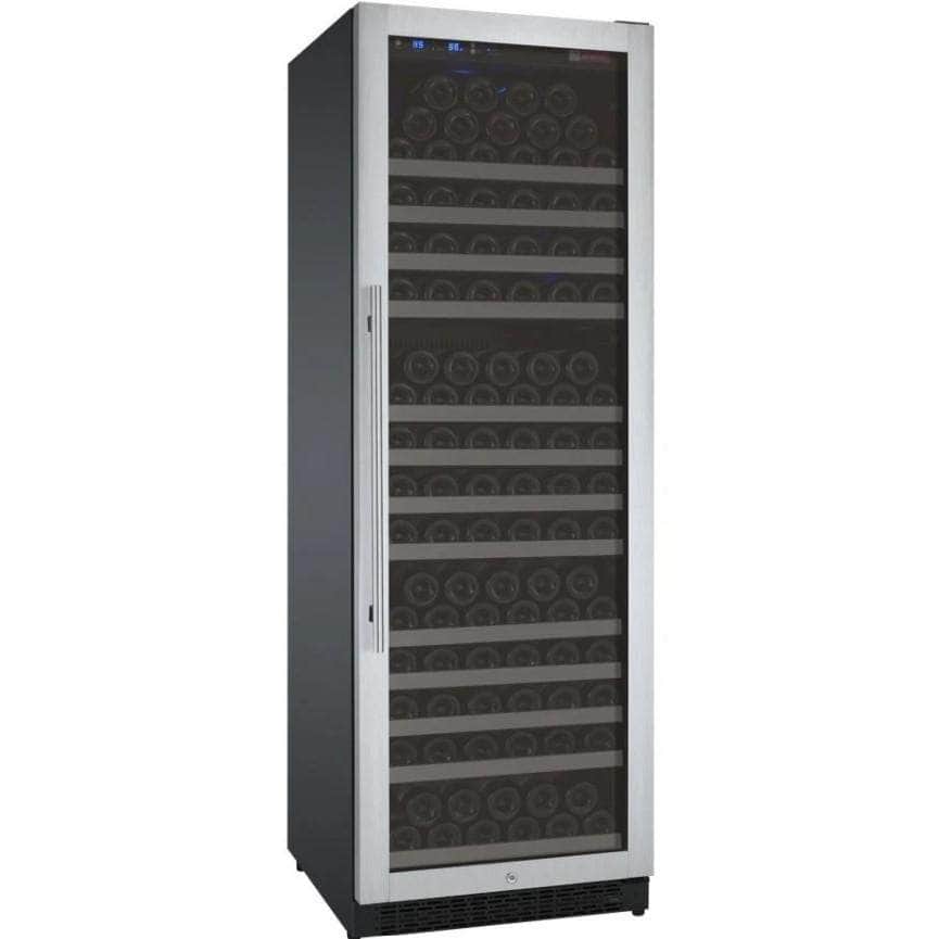 Allavino 24" Wide FlexCount II Tru-Vino 177 Bottle Single Zone Stainless Steel Right Hinge Wine Refrigerator (VSWR177-1SR20)
