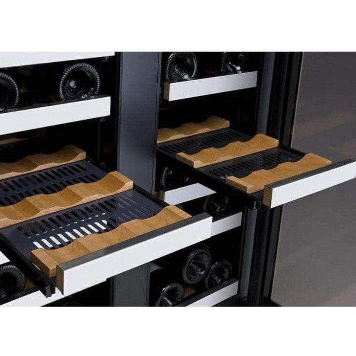 Allavino 24" Wide FlexCount II Tru-Vino 36 Bottle Dual Zone Stainless Steel Wine Refrigerator (VSWR36-2SF20)