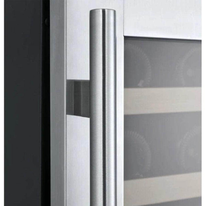 Allavino 24" Wide FlexCount II Tru-Vino 56 Bottle Dual Zone Stainless Steel Right Hinge Wine Refrigerator (VSWR56-2SR20)