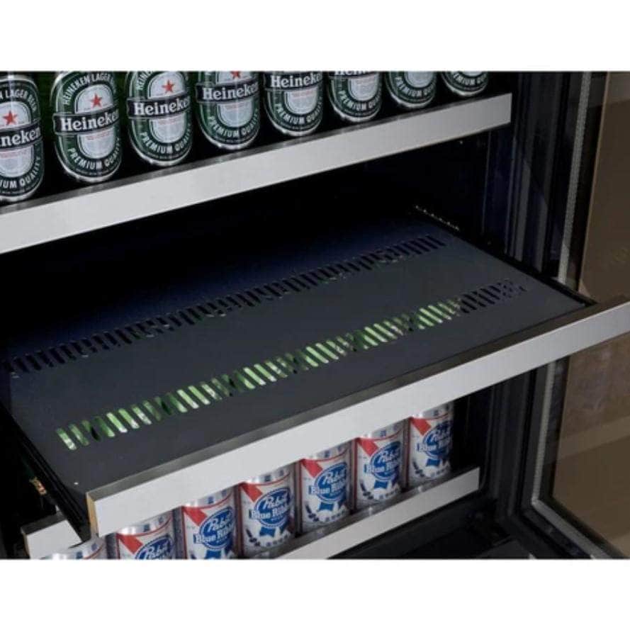 Allavino 24" Wide FlexCount II Tru-Vino Stainless Steel Left Hinge Beverage Center (VSBC24-SL20)
