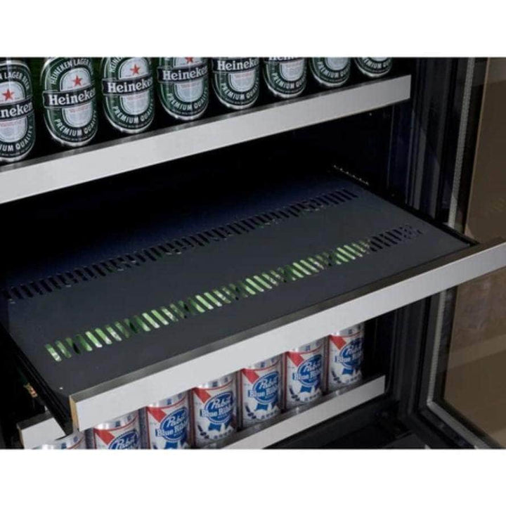 Allavino 24" Wide FlexCount II Tru-Vino Stainless Steel Left Hinge Beverage Center (VSBC24-SL20)