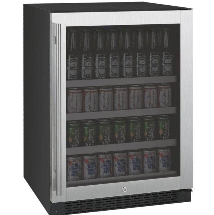 Allavino 24" Wide FlexCount II Tru-Vino Stainless Steel Right Hinge Beverage Center (VSBC24-SR20)