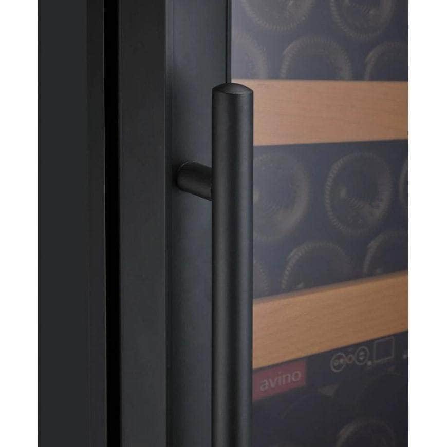Allavino 24" Wide Vite II Tru-Vino 99 Bottle Dual Zone Black Right Hinge Wine Refrigerator (YHWR99-2BR20)