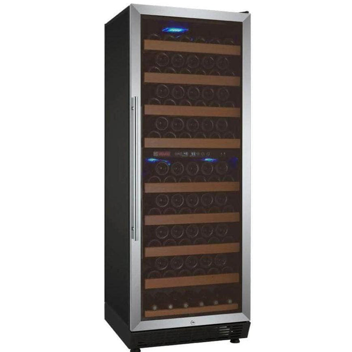 Allavino 24" Wide Vite II Tru-Vino 99 Bottle Dual Zone Stainless Steel Right Hinge Wine Refrigerator (YHWR99-2SR20)