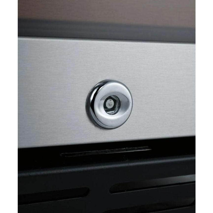 Allavino 24" Wide Vite II Tru-Vino 99 Bottle Dual Zone Stainless Steel Right Hinge Wine Refrigerator (YHWR99-2SR20)