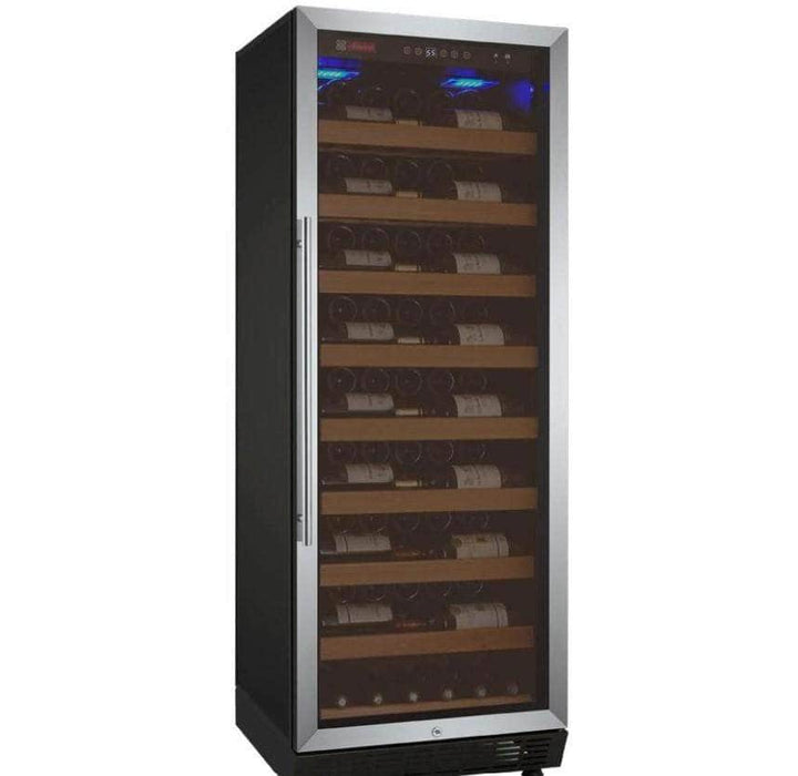 Allavino 24" Wide Vite II Tru-Vino 99 Bottle Single Zone Stainless Steel Right Hinge Wine Refrigerator (YHWR115-1SR20)