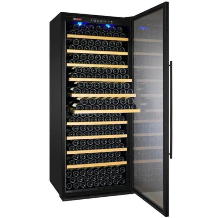 Allavino 32" Wide Vite II Tru-Vino 277 Bottle Single Zone Black Right Hinge Wine Refrigerator (YHWR305-1BR20)