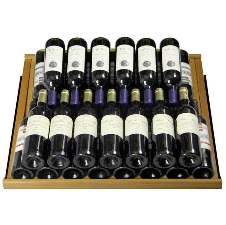 Allavino 32" Wide Vite II Tru-Vino 277 Bottle Single Zone Black Right Hinge Wine Refrigerator (YHWR305-1BR20)