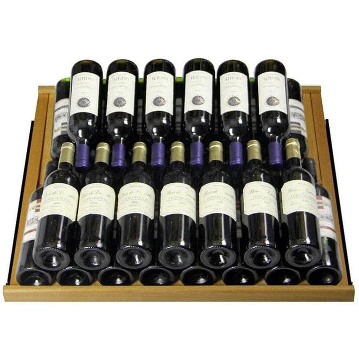 Allavino 32" Wide Vite II Tru-Vino 277 Bottle Single Zone Stainless Steel Left Hinge Wine Refrigerator (YHWR305-1SL20)
