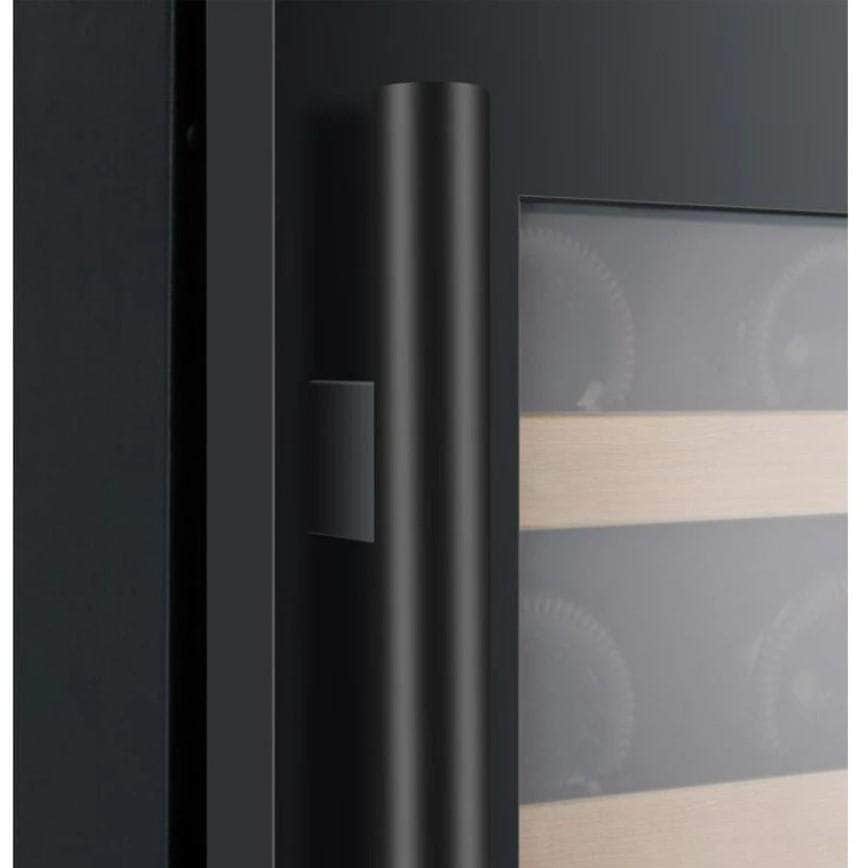 Allavino 47" Wide FlexCount II Tru-Vino 112 Bottle Four Zone Black Side-by-Side Wine Refrigerator (2X-VSWR56-2B20)
