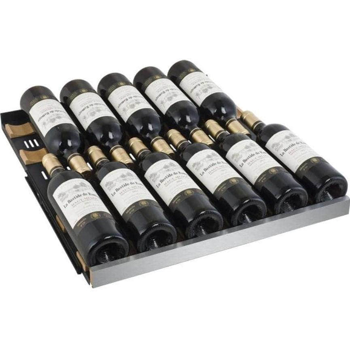 Allavino 47" Wide FlexCount II Tru-Vino 349 Bottle Three Zone Stainless Steel Side-by-Side Wine Refrigerator (3Z-VSWR7772-S20)