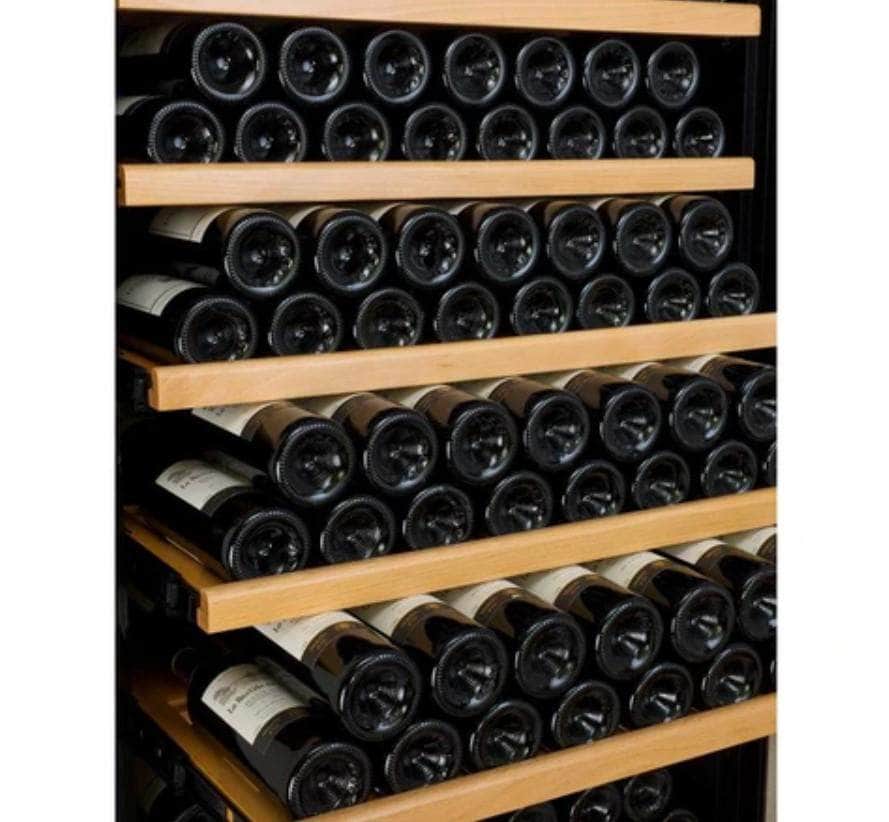 Allavino 63" Wide Vite II Tru-Vino 554 Bottle Dual Zone Black Side-by-Side Wine Refrigerator (2X-YHWR305-1B20)
