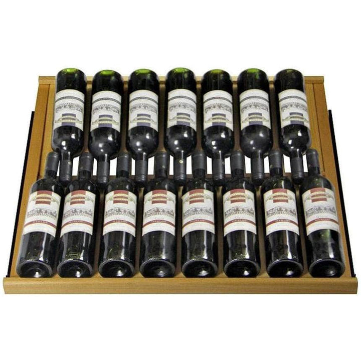 Allavino 63" Wide Vite II Tru-Vino 554 Bottle Dual Zone Stainless Steel Side-by-Side Wine Refrigerator (2X-YHWR305-1S20)