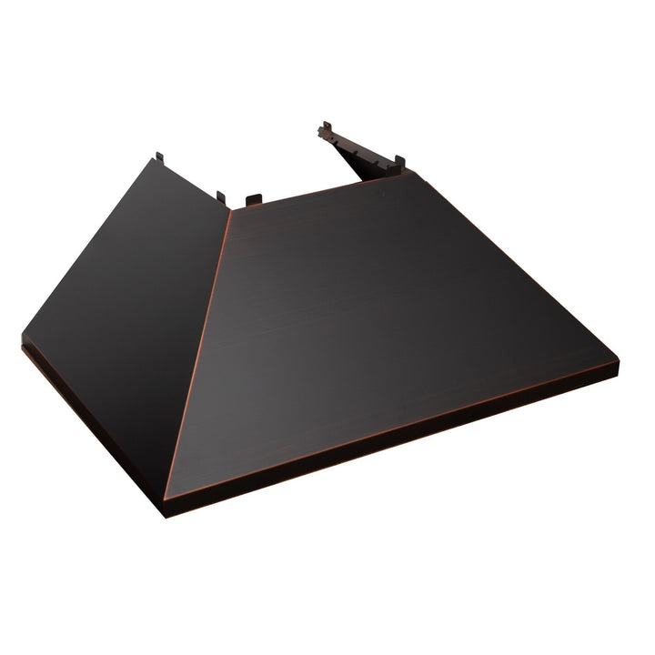 Ducted Fingerprint Resistant Stainless Steel Range Hood with Oil Rubbed Bronze Shell (8654ORB)