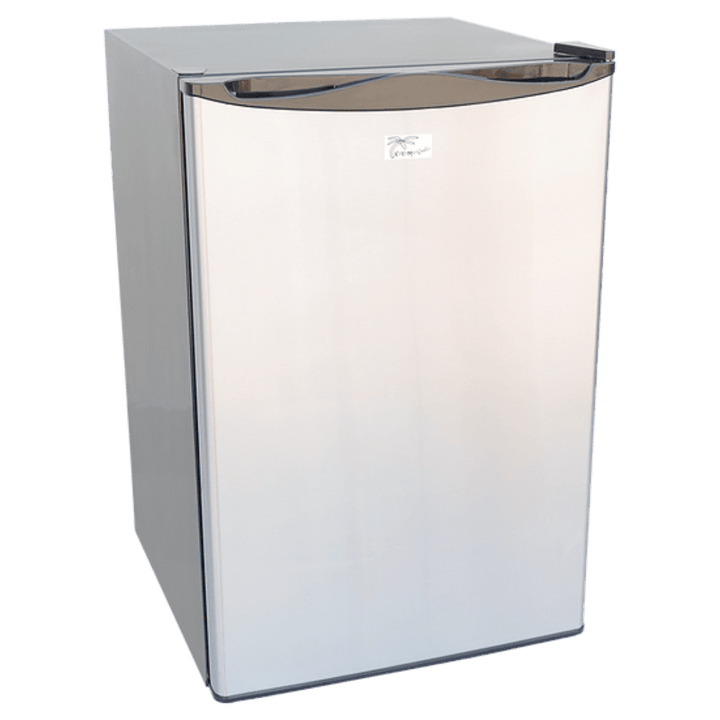 Kokomo Grills Built-In Outdoor Kitchen Refrigerator with Temp Control Soda Rack and Lights