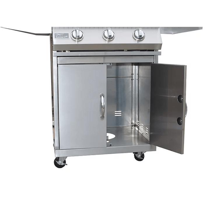 Kokomo Grills 3/4/5 Burner Stainless Steel Grill Cart