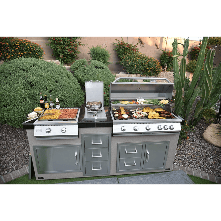 Kokomo Grills 22" Built in Griddle Teppanyaki Gas Grill