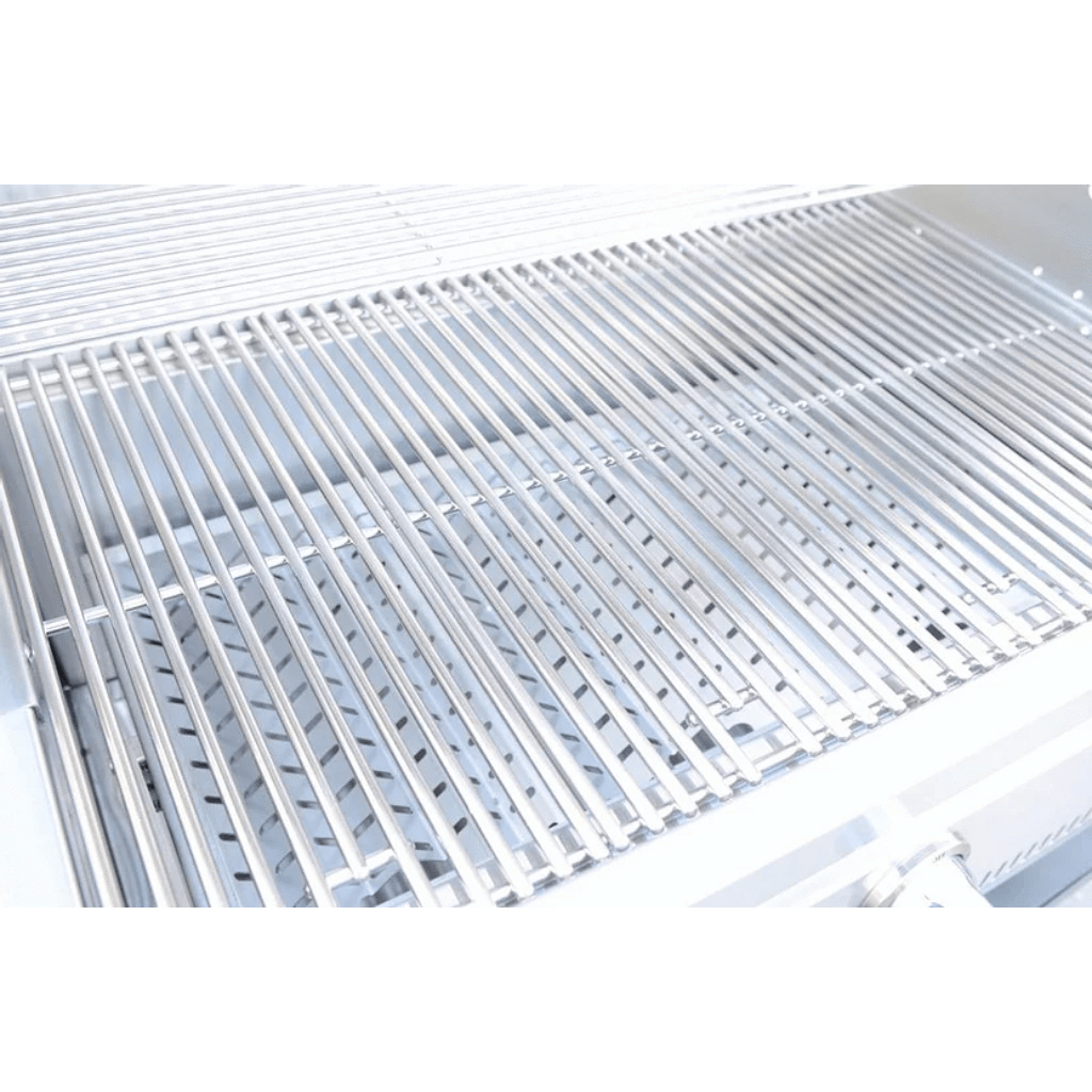 Kokomo Grills 32" Built in Stainless Steel Charcoal BBQ Gas Grill with Temperature Gauge