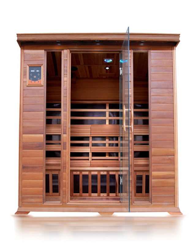 SunRay Sequioa 4-Person Cedar Infrared Sauna (HL400K)