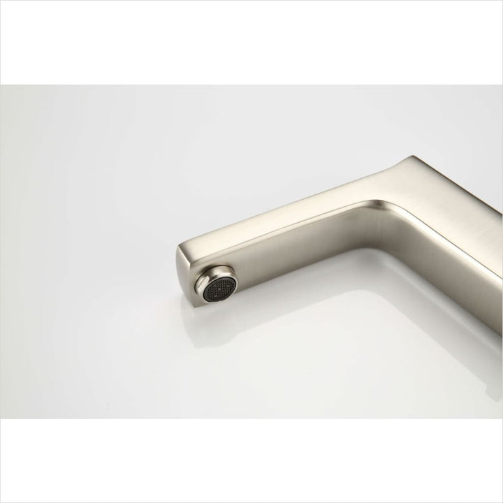 Legion Furniture ZY1003 Series Faucet in Brushed Nickel with Pop-up Drain