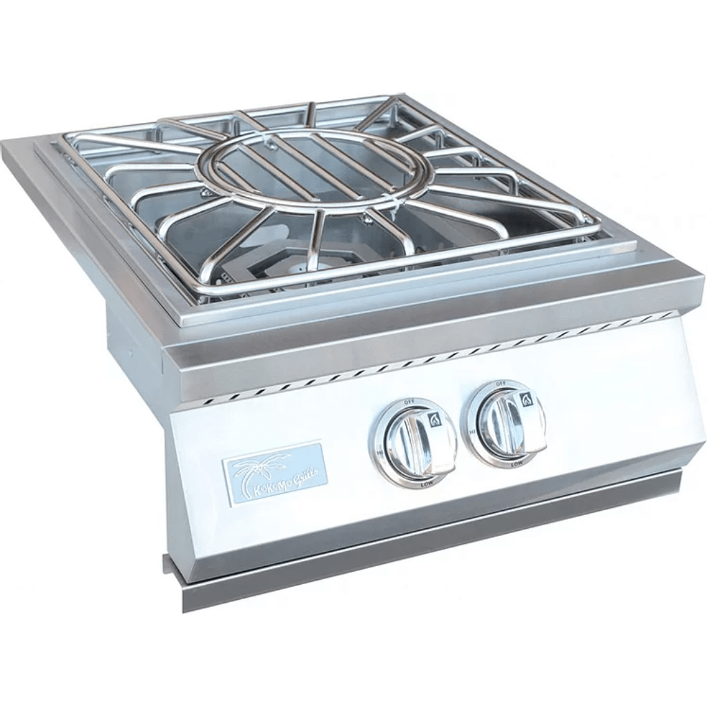 Kokomo Grills Built In Power Burner with Removable Grate for Wok