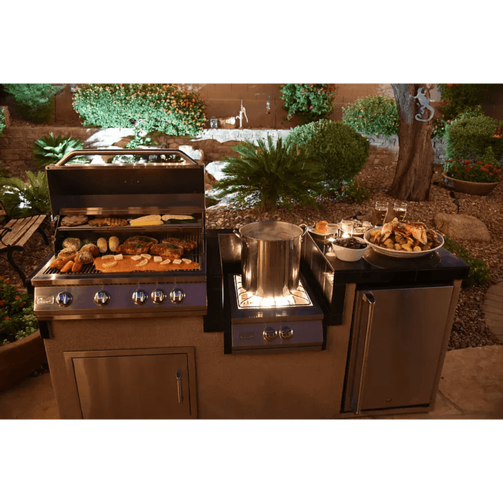 Kokomo Grills Built In Power Burner with Removable Grate for Wok