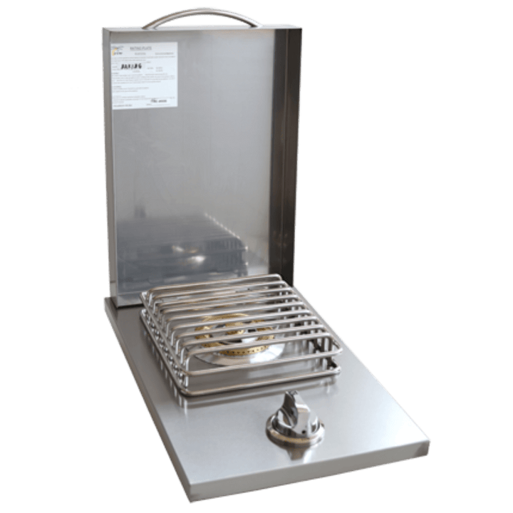 Kokomo Grills Drop-In Stainless Steel Single Side Burner with Hood