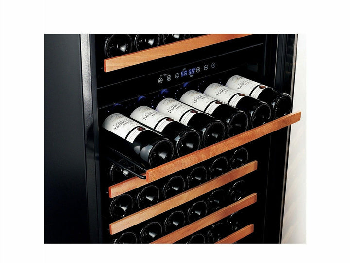 Smith & Hanks 166 Bottle Dual Zone Wine Cooler, Stainless Steel Door Trim -  RW428DR