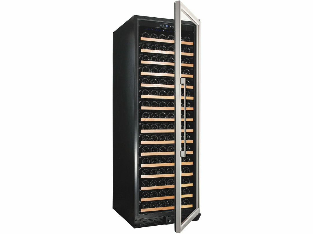 Smith & Hanks 166 Bottle Single Zone Wine Cooler, Stainless Steel Door Trim - RW428SR