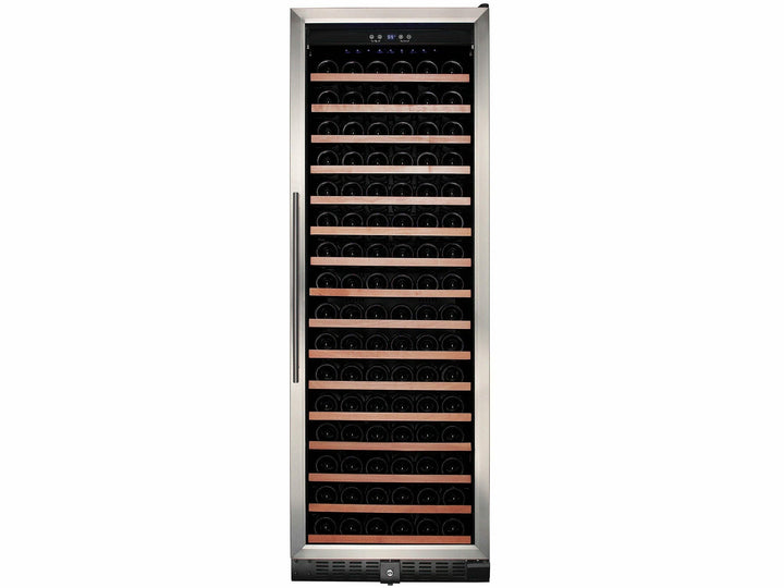 Smith & Hanks 166 Bottle Single Zone Wine Cooler, Stainless Steel Door Trim - RW428SR