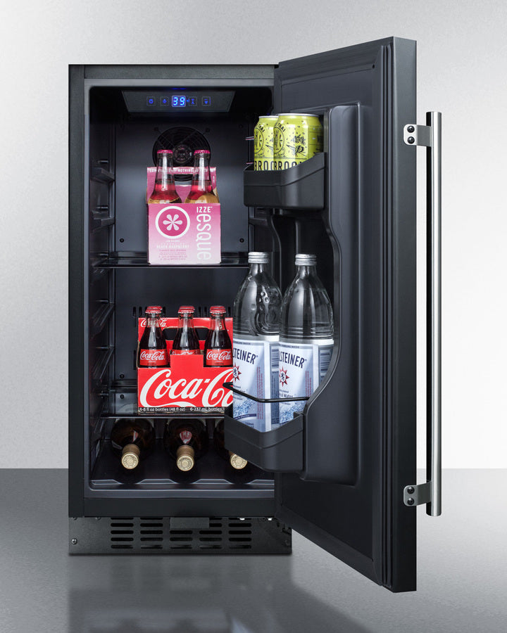 Summit 15" Wide Built-In All-Refrigerator ADA Compliant - ALR15B