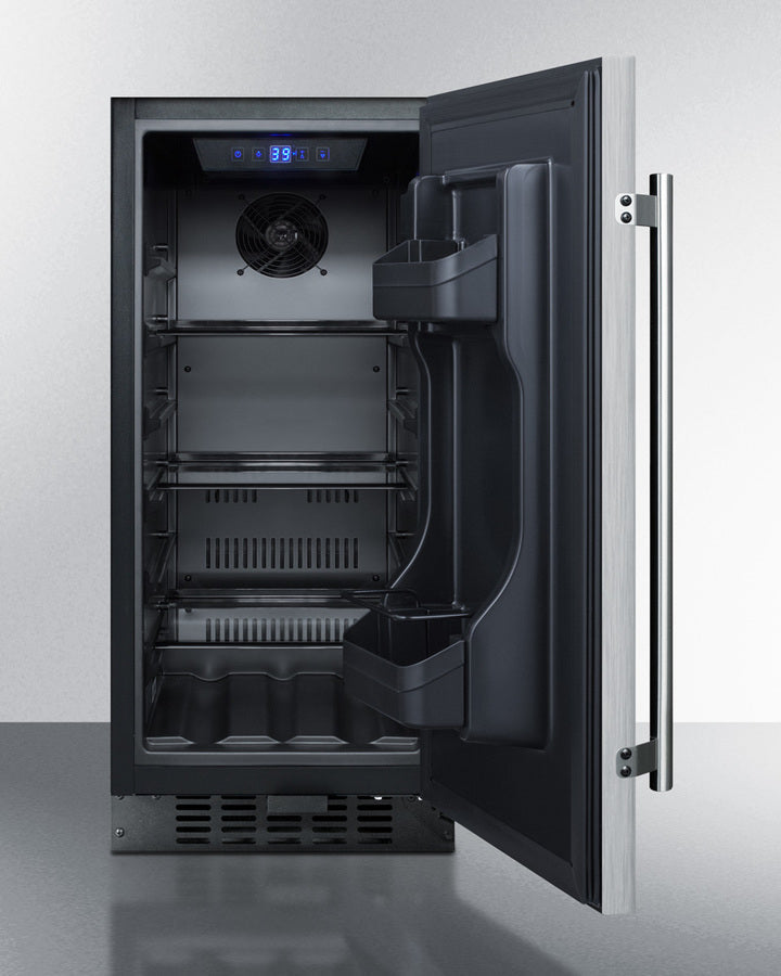 Summit 15" Wide Built-In All-Refrigerator ADA Compliant - ALR15BSS
